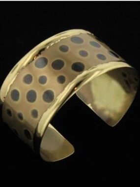 Creative Copper Cuff Bracelet by Renee Taylor Gallery Sedona AZ